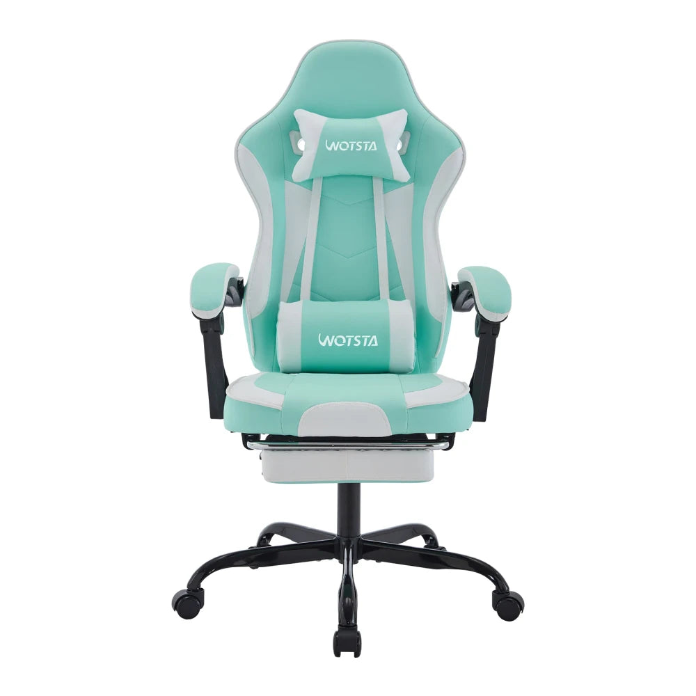 Sedia da Gaming Ergonomica con Poggiapiedi