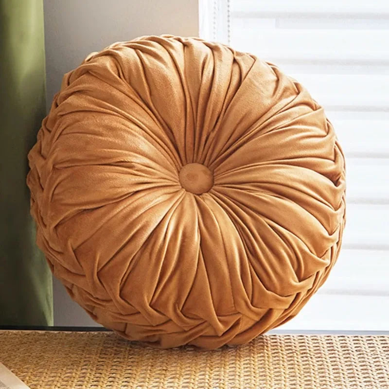 Cuscino Zucca Peluche Decorativo