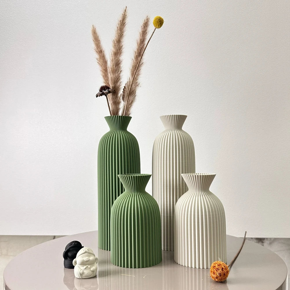 Set Vasi Ondulati Ceramica