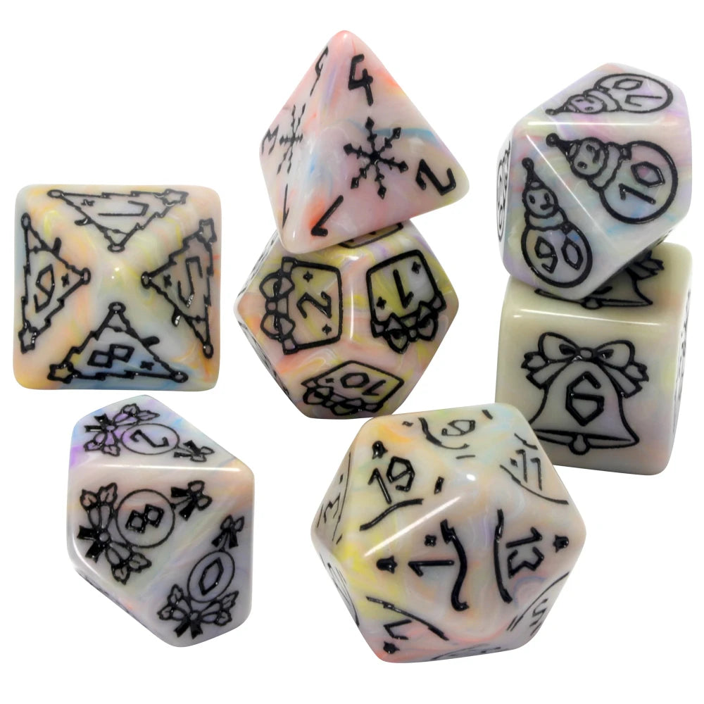 Set Dadi Natalizi D&D