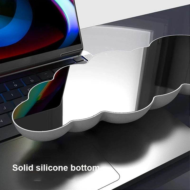 Poggiapolsi Nuvoletta Memory Foam per Tastiera e Mouse