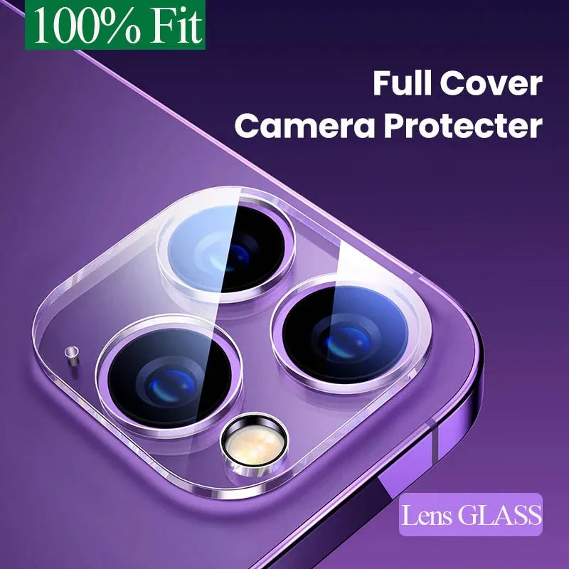 Vetro Temperato Protezione Lente Fotocamera per iPhone