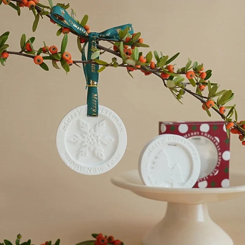Decorazione Natalizia Gesso Profumato