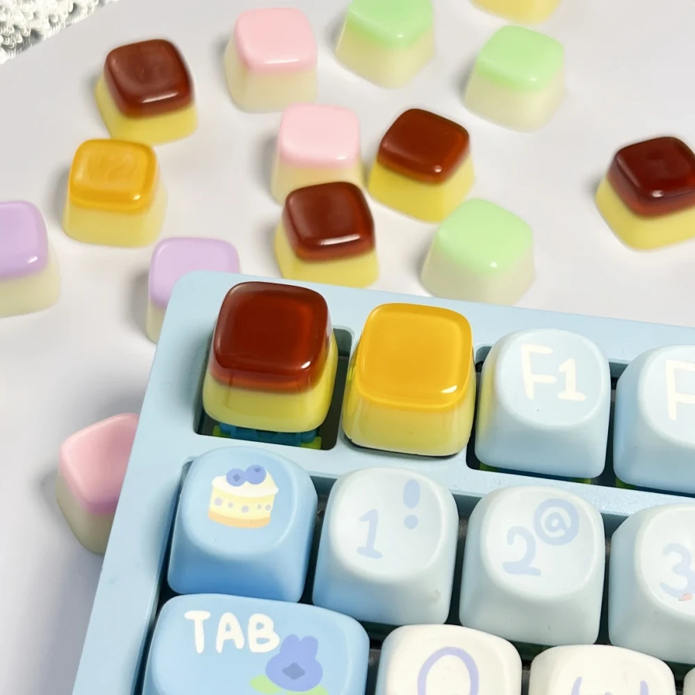 Keycap Galassia Steampunk in Resina