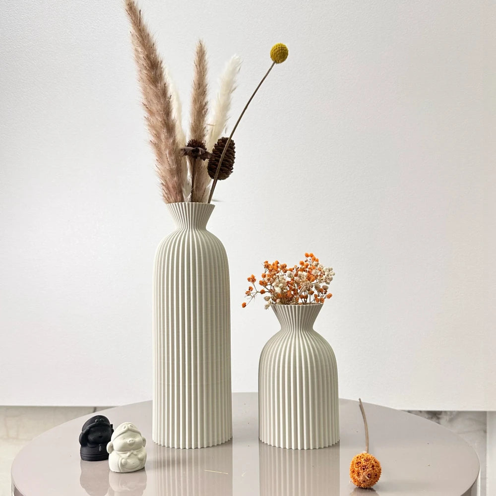Set Vasi Ondulati Ceramica
