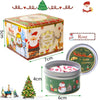 Set Candele Profumate Natalizie Cera Soia