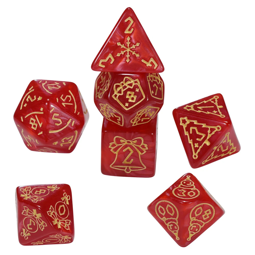 Set Dadi Natalizi D&D