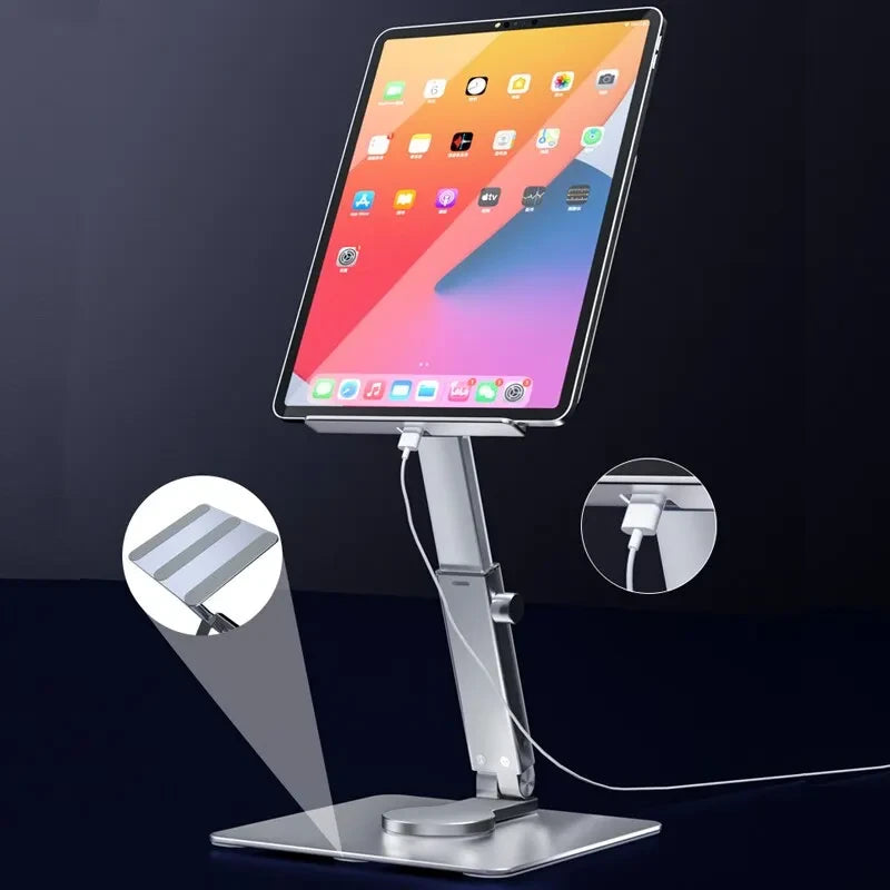 Supporto da Tavolo in Alluminio per iPad e Tablet