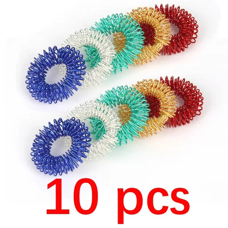 Anelli Massaggiatori Agopressione Antistress