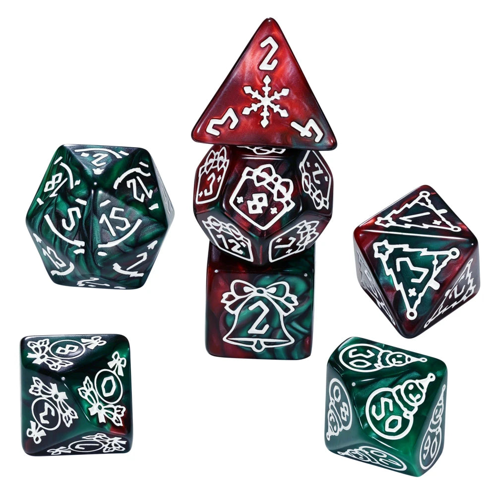 Set Dadi Natalizi D&D