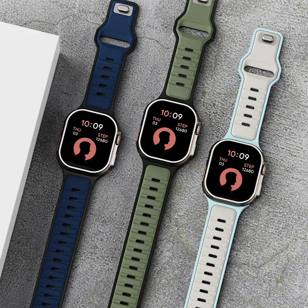 Cinturino Sportivo in Silicone per Apple Watch