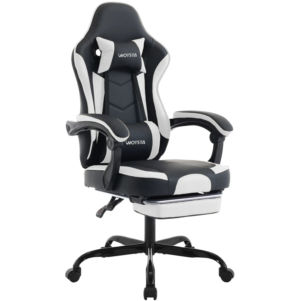 Sedia da Gaming Ergonomica con Poggiapiedi