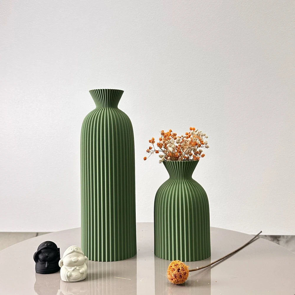 Set Vasi Ondulati Ceramica
