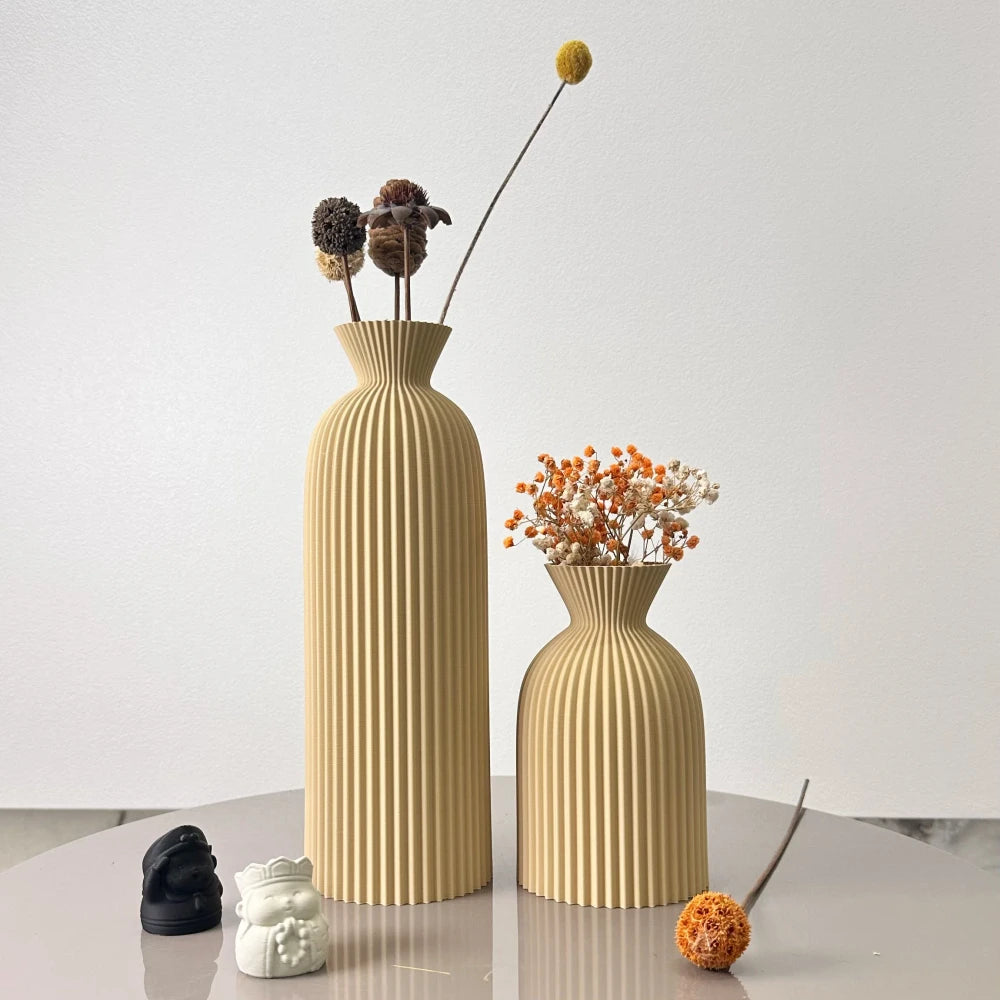 Set Vasi Ondulati Ceramica