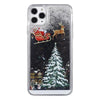 Custodia Natalizia con Glitter Liquidi per Smartphone