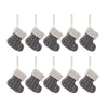 Set Mini Calze Natalizie in Maglia