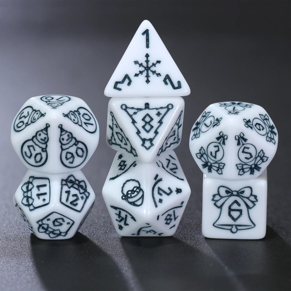 Set Dadi Natalizi D&D
