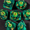 Set Dadi Resina Occhio di Drago