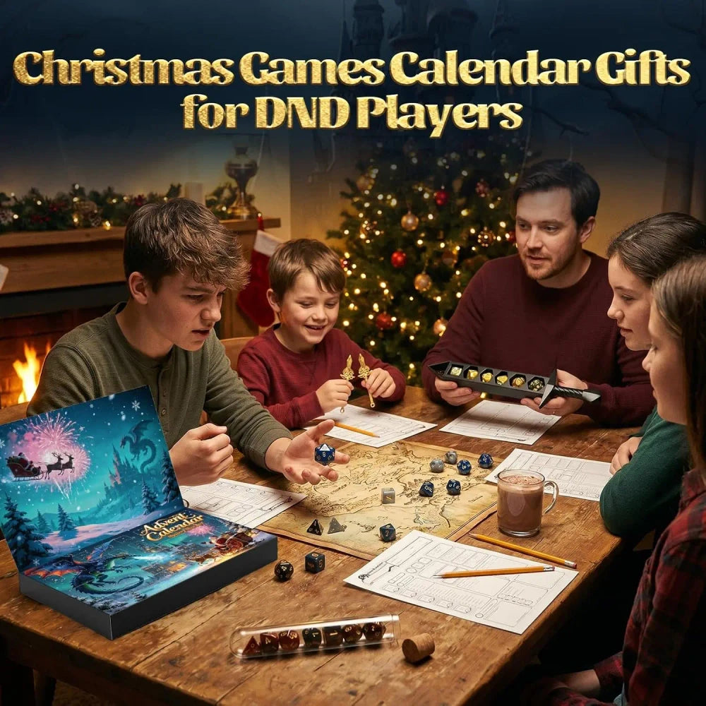 Calendario dell Avvento Dadi Gioco di Ruolo