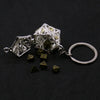 Set Dadi Metallo con Scatola D20