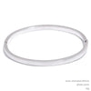 Bracciale Rigido Sovrapponibile in Acciaio Inossidabile