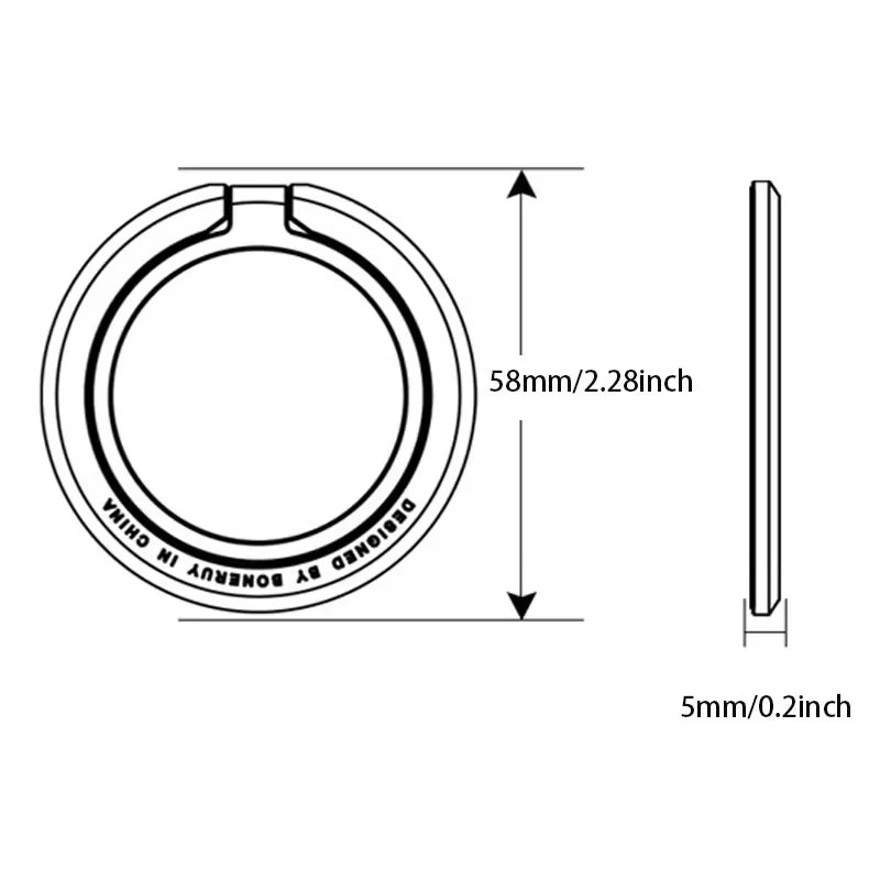 Anello Magnetico Per Telefono