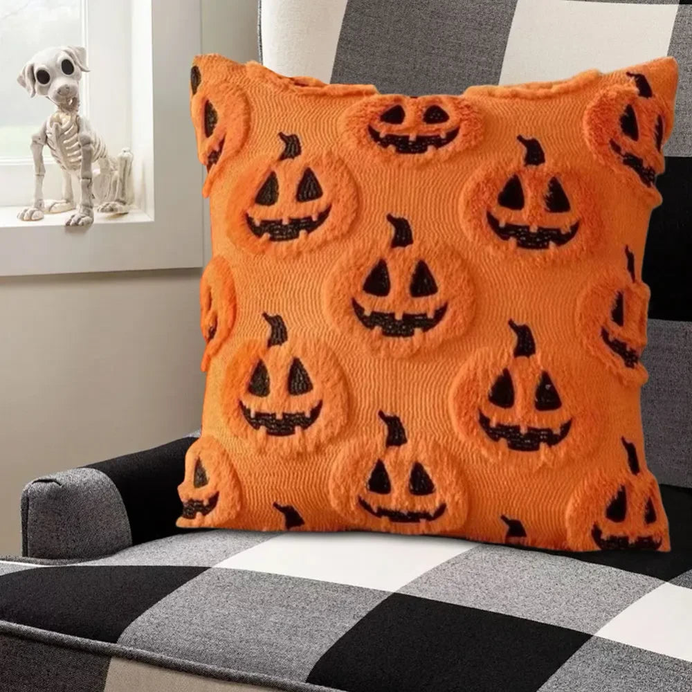 Fodera Cuscino Zucca Halloween