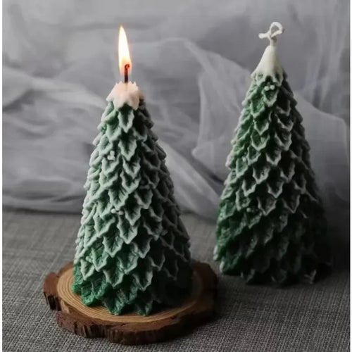 Candela Natalizia Albero Cera Soia