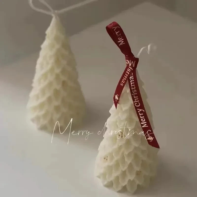 Candela Natalizia Albero Cera Soia