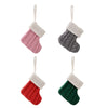 Set Mini Calze Natalizie in Maglia
