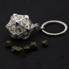 Set Dadi Metallo con Scatola D20