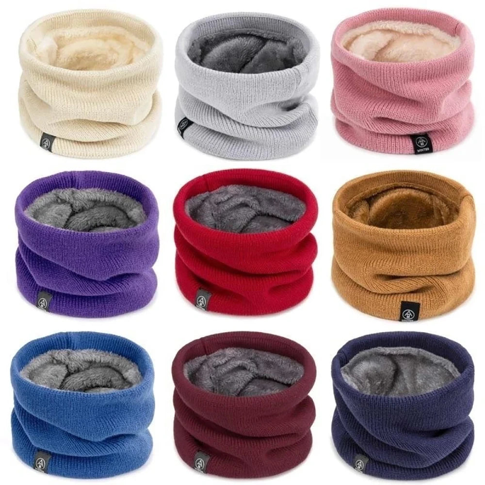 Scaldacollo in Maglia con Pile