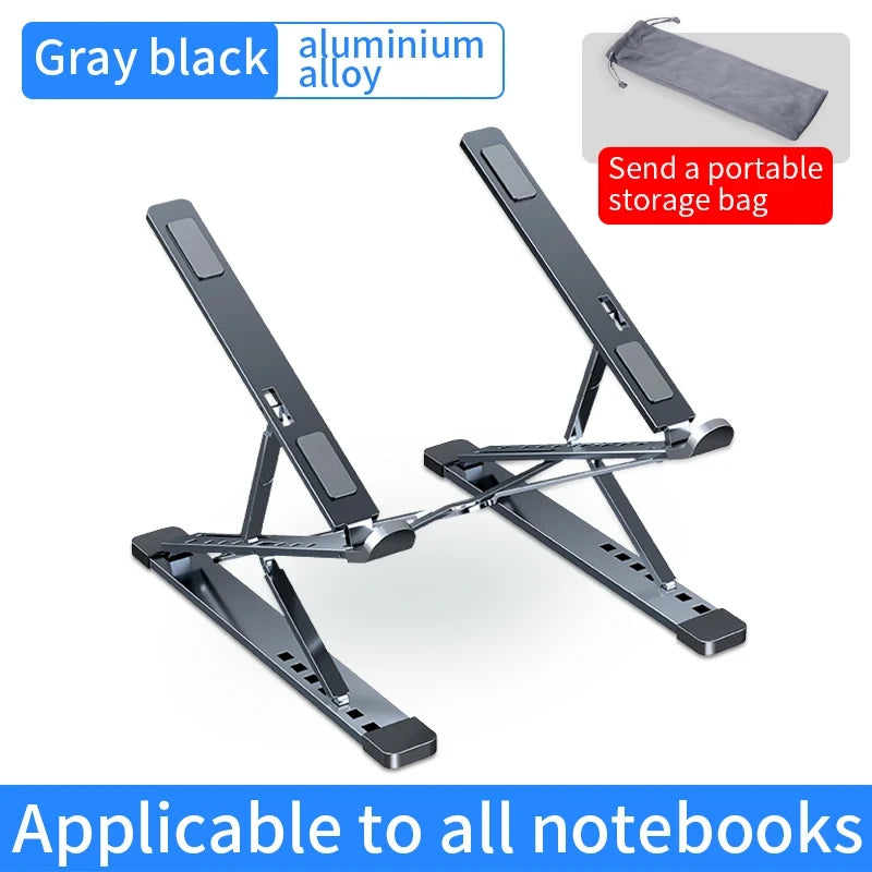 Supporto Laptop Regolabile in Alluminio per MacBook e Notebook