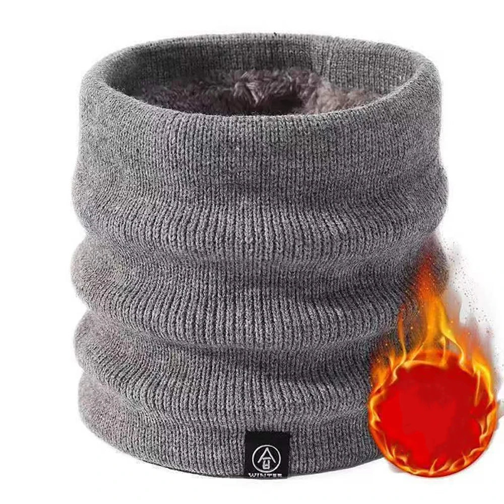 Scaldacollo in Maglia con Pile