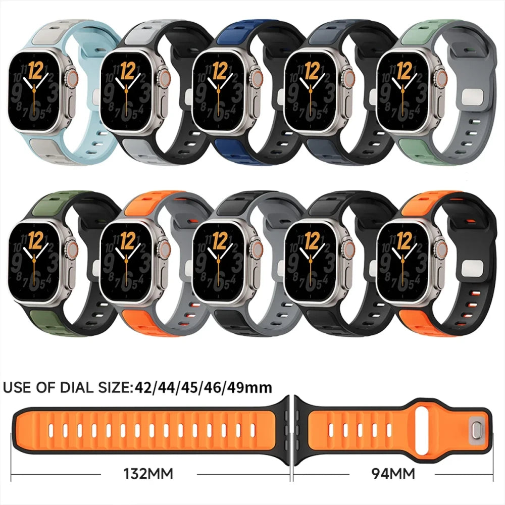 Cinturino Sportivo in Silicone per Apple Watch