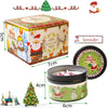Set Candele Profumate Natalizie Cera Soia