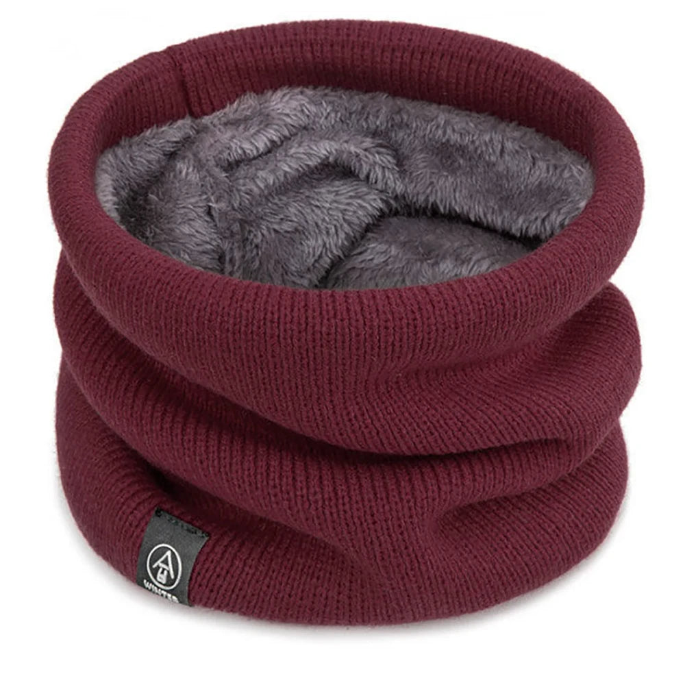 Scaldacollo in Maglia con Pile