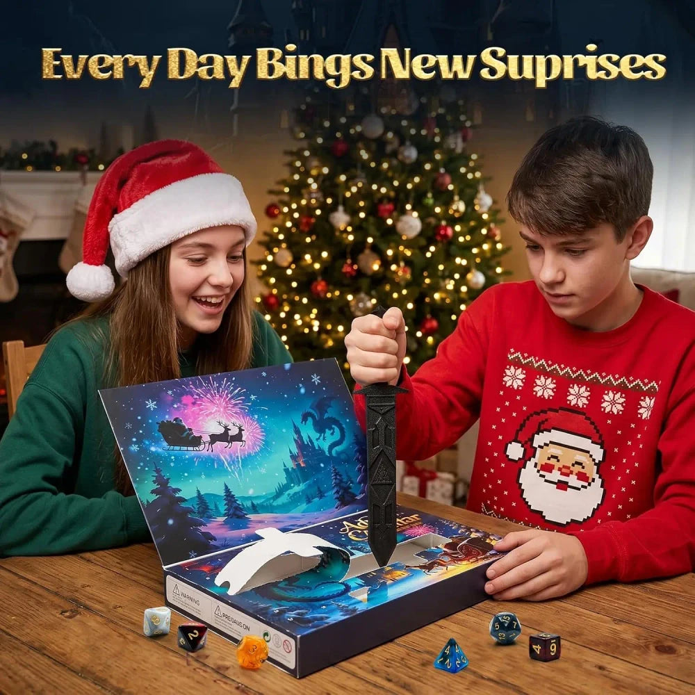 Calendario dell Avvento Dadi Gioco di Ruolo