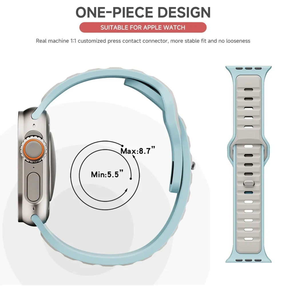 Cinturino Sportivo in Silicone per Apple Watch