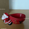 Vassoio Svuotatasche Babbo Natale in Resina