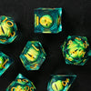 Set Dadi Resina Occhio di Drago
