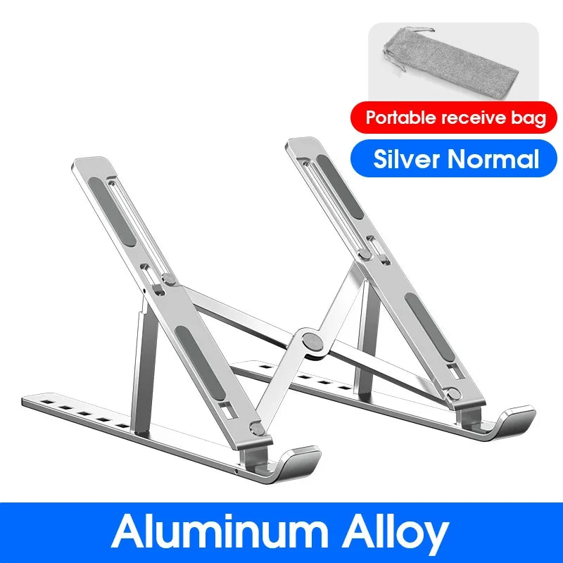 Supporto Laptop Regolabile in Alluminio per MacBook e Notebook