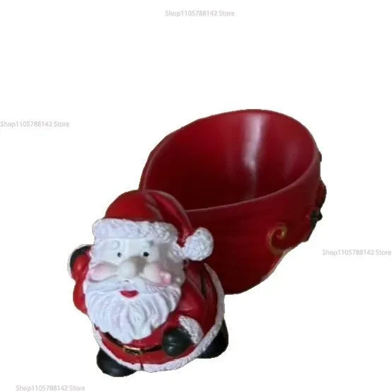 Vassoio Svuotatasche Babbo Natale in Resina