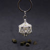 Set Dadi Metallo con Scatola D20